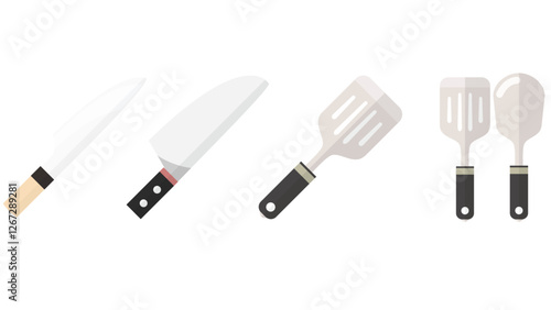 Daily food icon set vectors for food and beverage industry