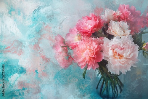 Vibrant Spring Florals in a Stylish Vase: Perfect for Celebrations and Greetings