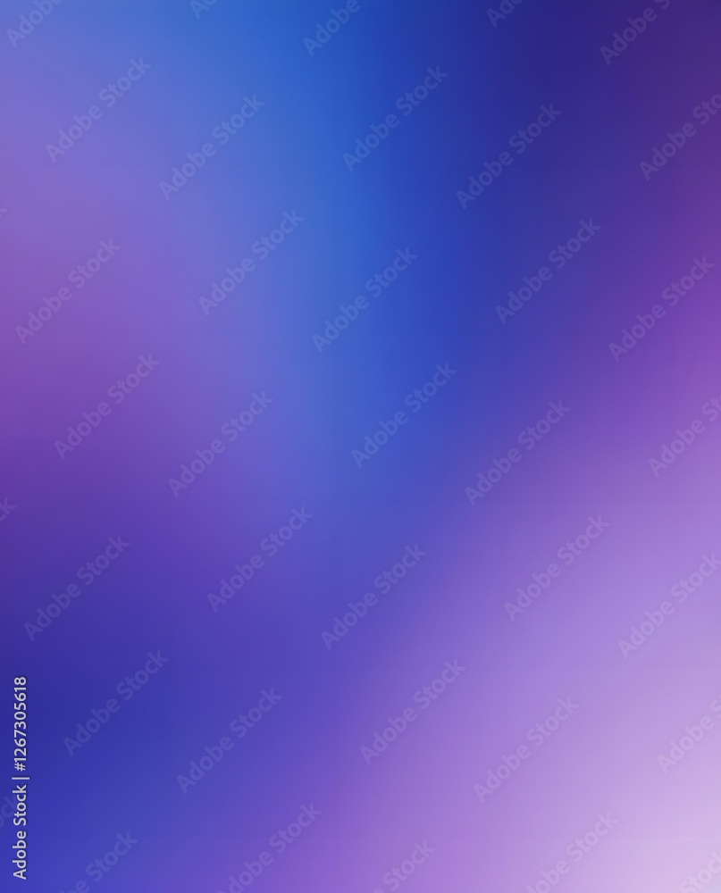 Fototapeta premium A smooth gradient, rich blue , a vibrant purple . Things gradient dynamic. abstract background