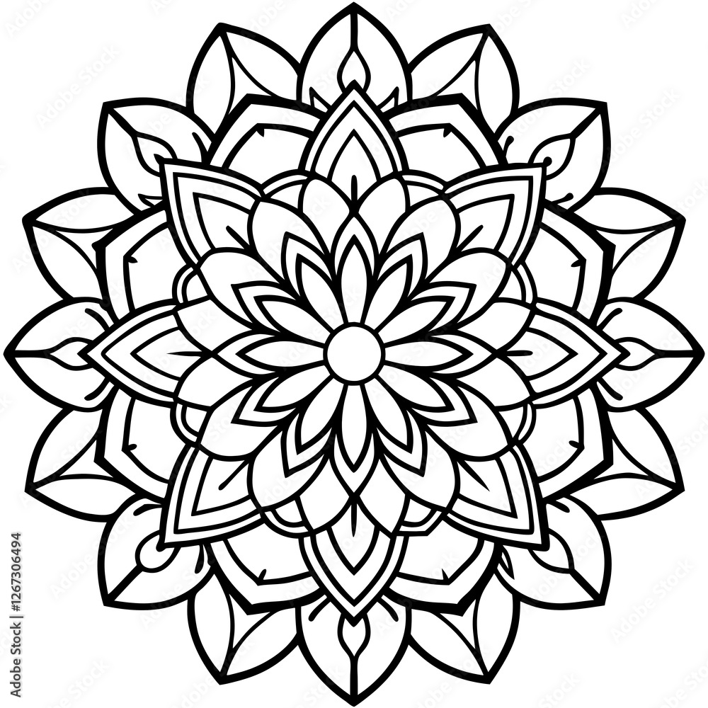 Mandala colouring pages for kids and adults Mandala colouring pages for kids and adults