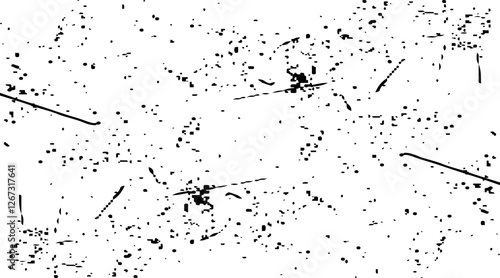 Distressed overlay texture. Grunge background. Abstract mild textured effect. Subtle halftone grunge urban texture vector. Vector Illustration. Black isolated on white. EPS10. 
