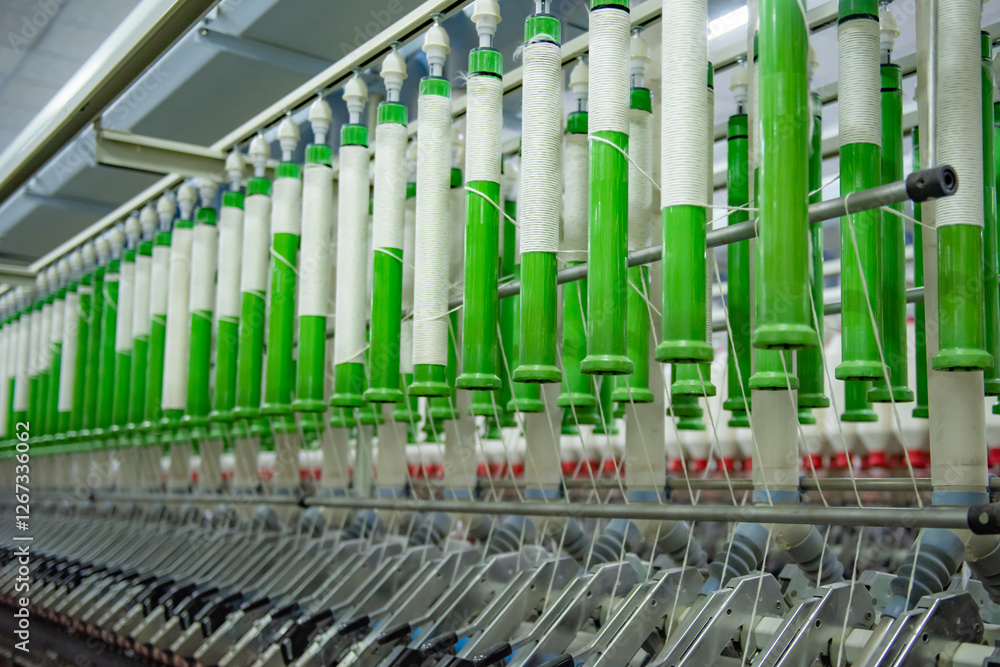 Mechanical equipment in spinning mill operation Mechanical equipment in spinning mill operation