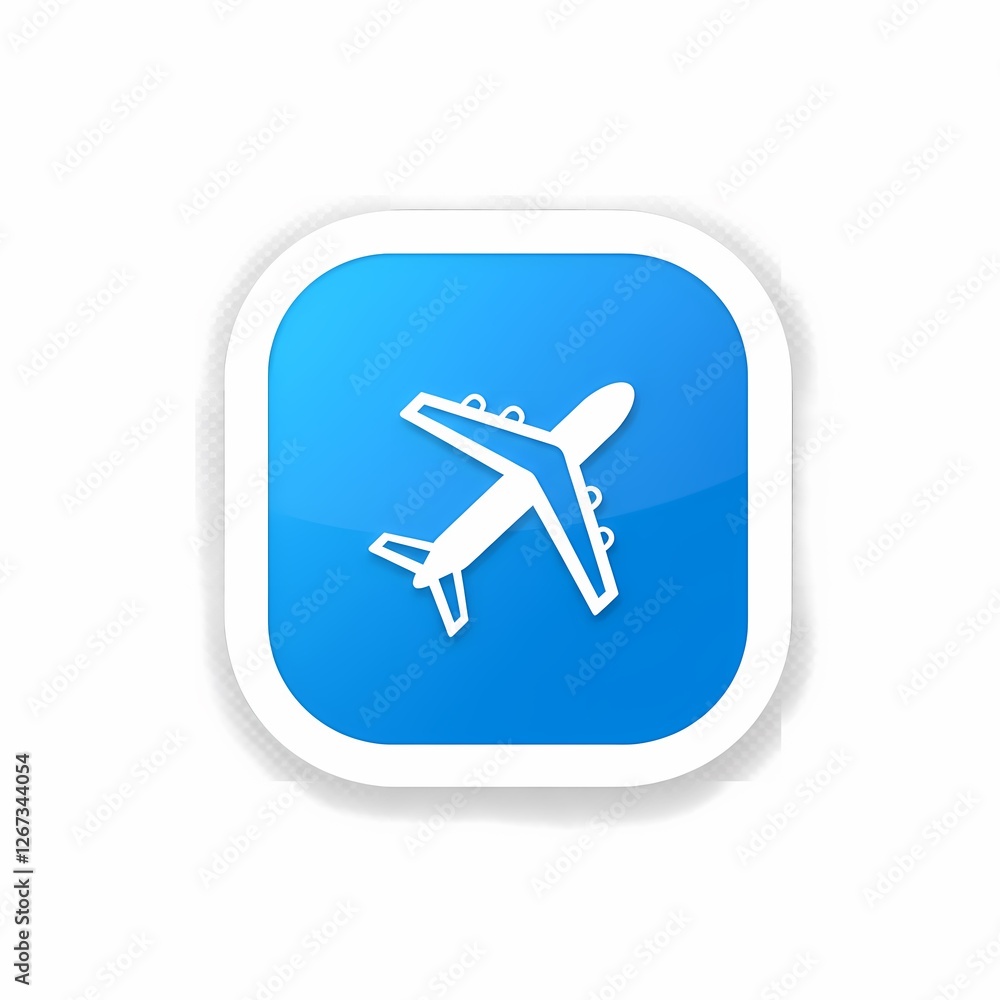Flying Plane Icon - Modern, Minimalist Aircraft Symbol for Travel, Aviation, and Flight Concepts - Vector Illustration for Web, Apps, and Design Flying Plane Icon - Modern, Minimalist Aircraft Symbol for Travel, Aviation, and Flight Concepts - Vector Illustration for Web, Apps, and Design