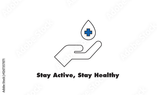 world health day vector illustration
