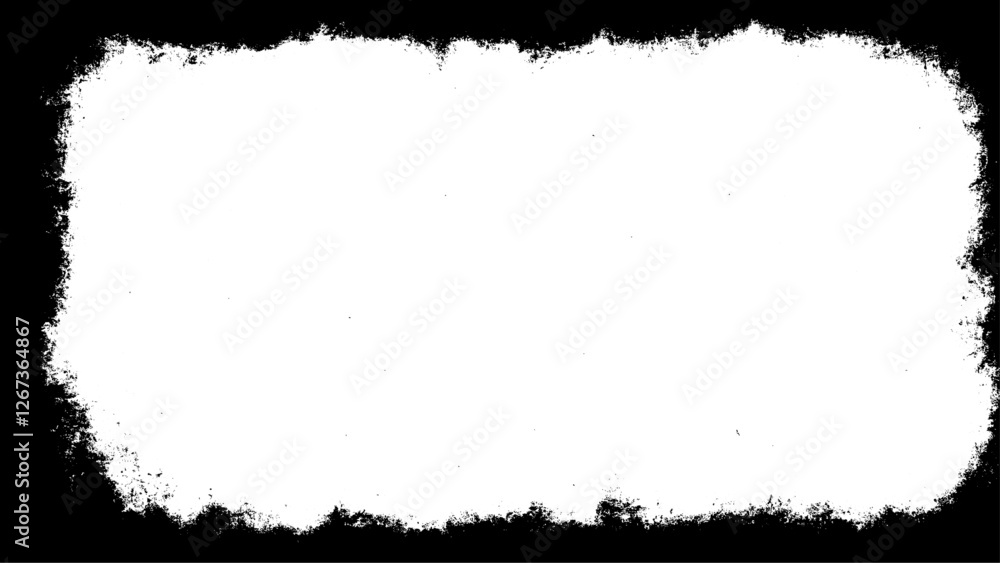 Grunge Frame element. Grungy painted texture border background. Grunge Frame element. Grungy painted texture border background.