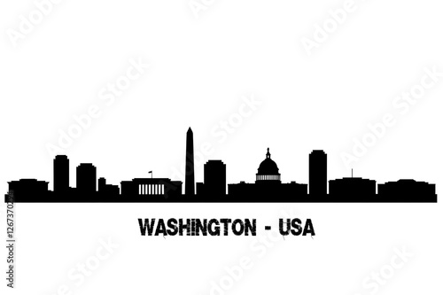 Washington skyline, con tutti i monumenti