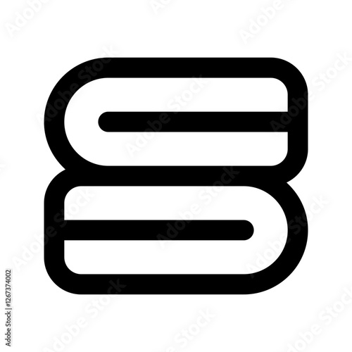 towel line icon