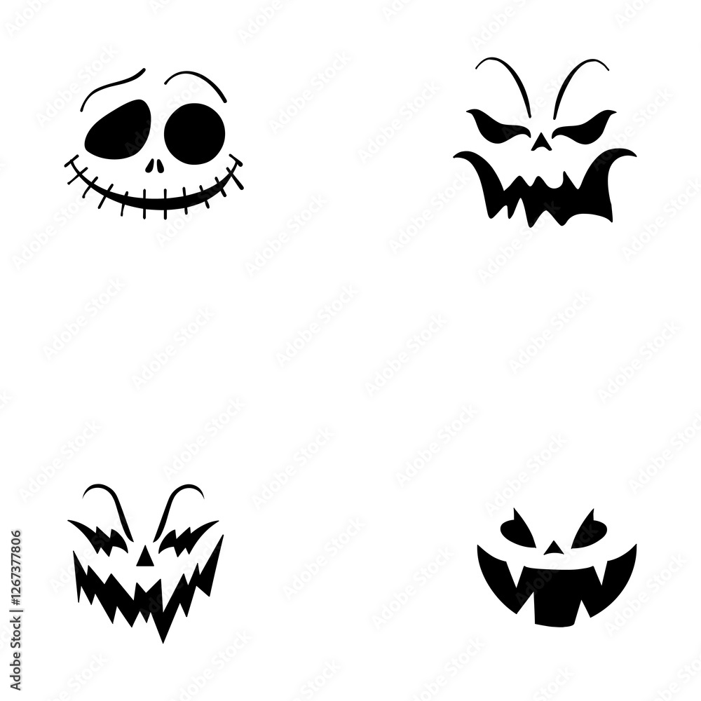 attractive horror character design with simple but memorable details attractive horror character design with simple but memorable details