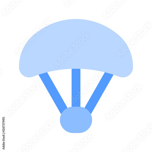 parachute duotone icon