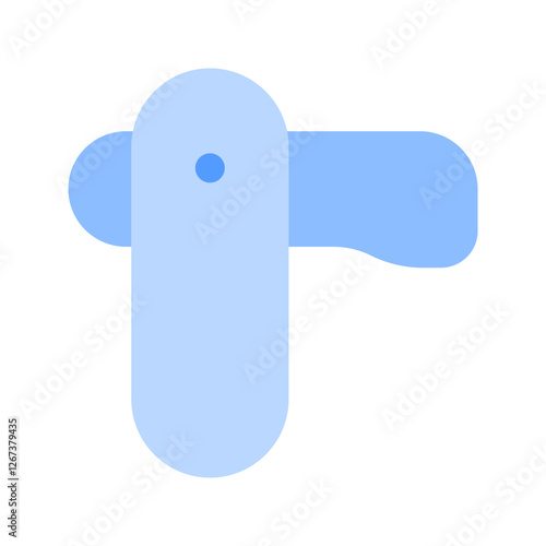 razor blade duotone icon