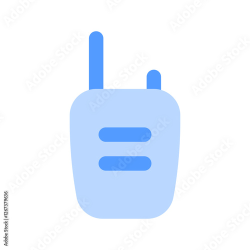 walkie talkie duotone icon