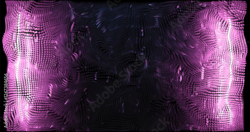 Colorful abstract texture created with Gradient flow and 3D structure imitate the movement of liquid or wind. Vibrant colors, volumetric waves and digital noise create a sense of depth and dynamics. I