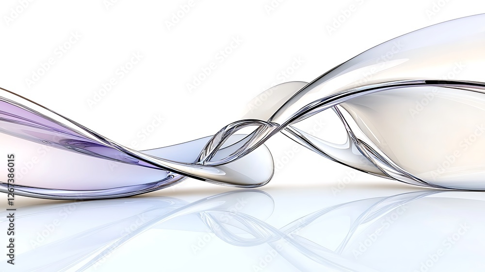 Obraz premium Abstract digital close-up