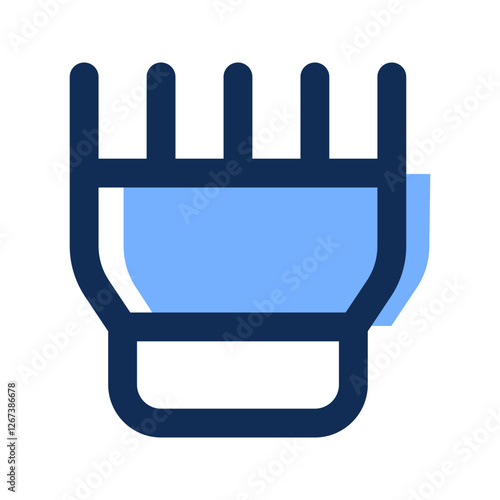 trimmer filled line icon