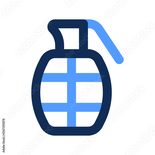 grenade outline color icon