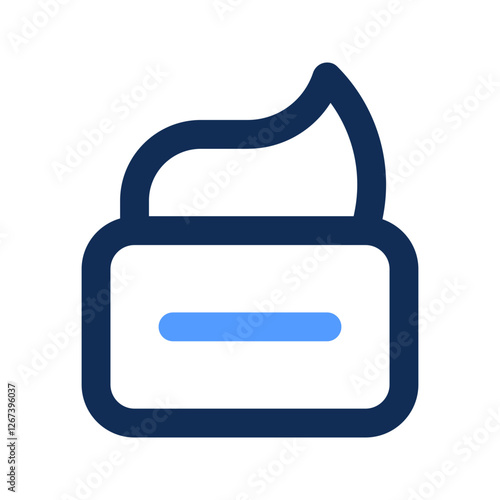 pomade outline color icon