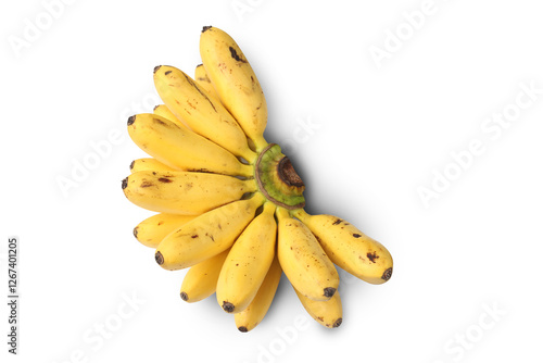 фотографія banana studio shot on white background