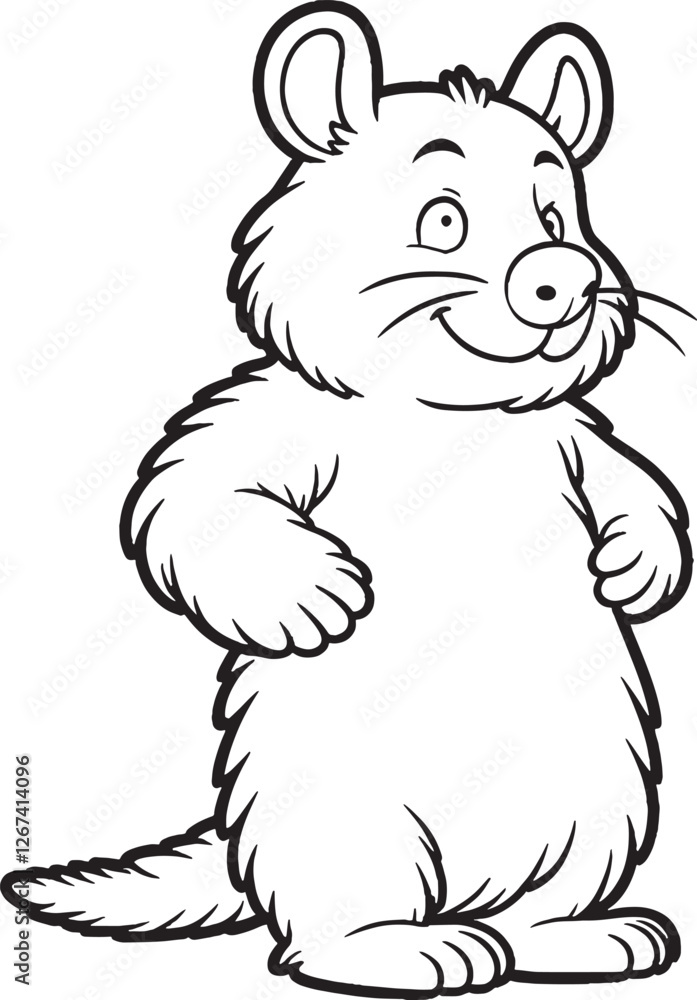 set of vector illustration of cartoon Wombat, vector illustration of cartoon Wombat, wombat silatoutte set of vector illustration of cartoon Wombat, vector illustration of cartoon Wombat, wombat silatoutte