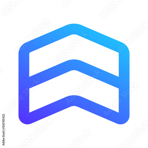 army rank gradient icon