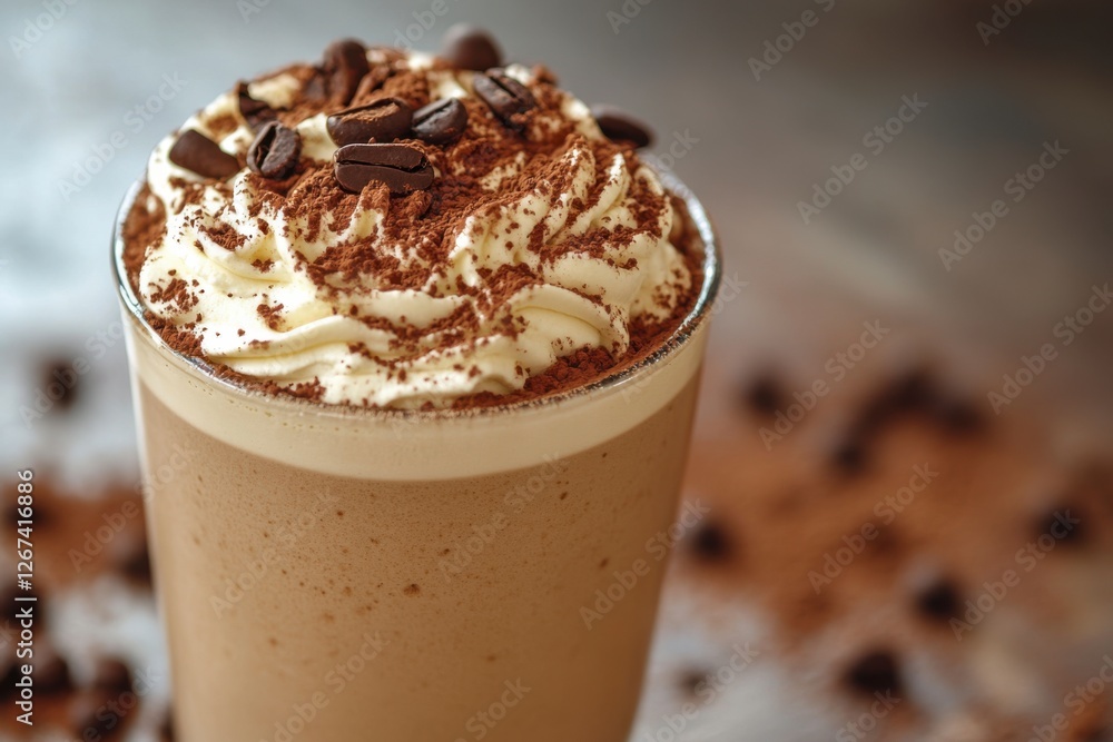 Mocha mousse with a close-up texture Mocha mousse with a close-up texture