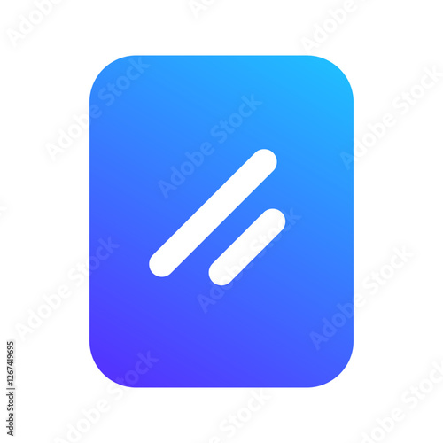 mirror gradient fill icon