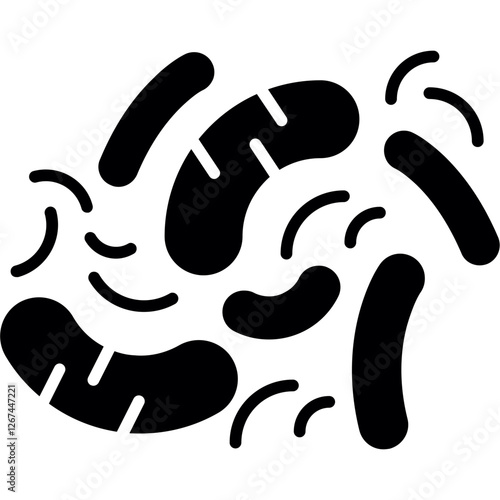 Gut Bacteria Icon