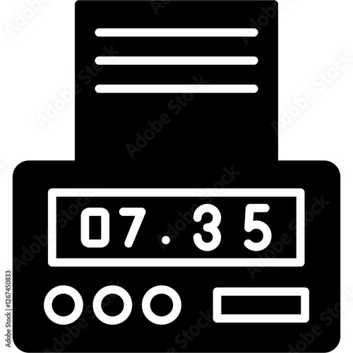 Taxi Meter Icon