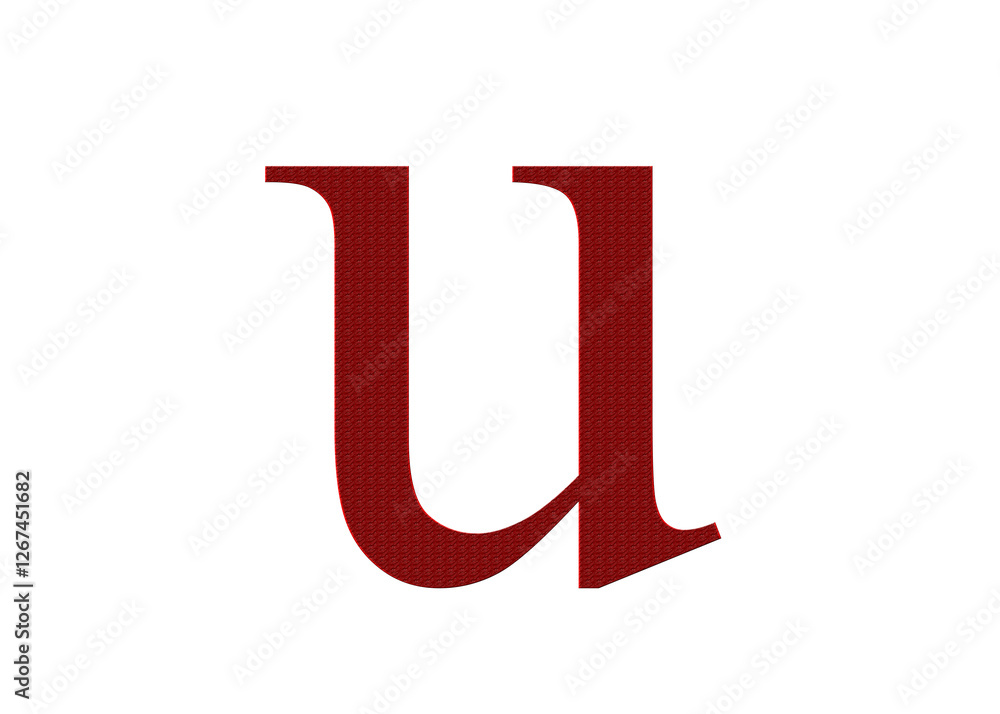 English Letter u With Small English Letter Or Lowercase in Red Color Isolated On White Background. This English Text u Used For Education Purpose. English Language Text u English Language Alphabet u. English Letter u With Small English Letter Or Lowercase in Red Color Isolated On White Background. This English Text u Used For Education Purpose. English Language Text u English Language Alphabet u.