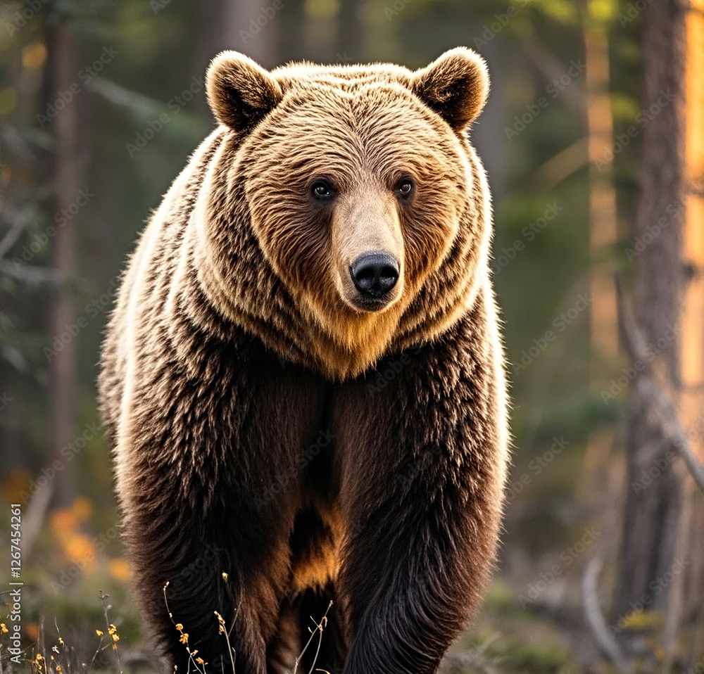 brown bear in the forest brown bear in the forest