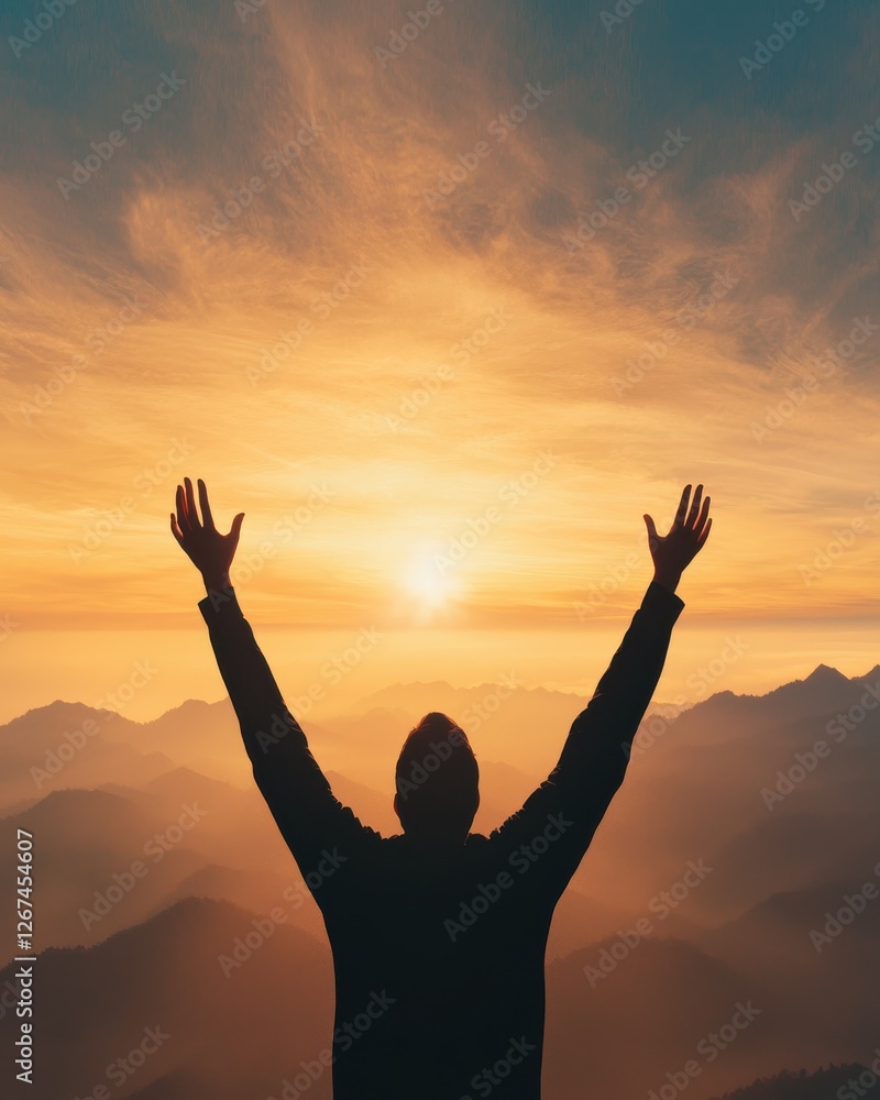 Celebrating life's moments mountains at sunrise inspirational image nature wide angle empowerment Celebrating life's moments mountains at sunrise inspirational image nature wide angle empowerment