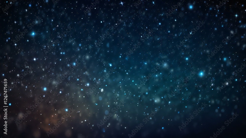 Obraz premium blue space background