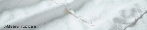 Soft focus on white cloth texture with intricate stitch details , embroidery, pure photo