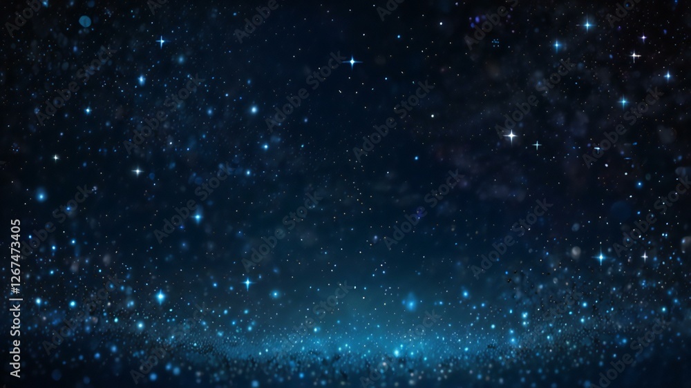 Fototapeta premium blue space background