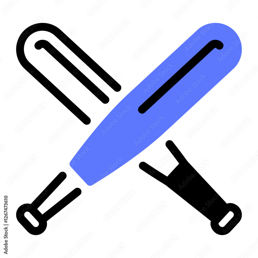 Obraz premium This Bat icon is suitable for Baseball Sport