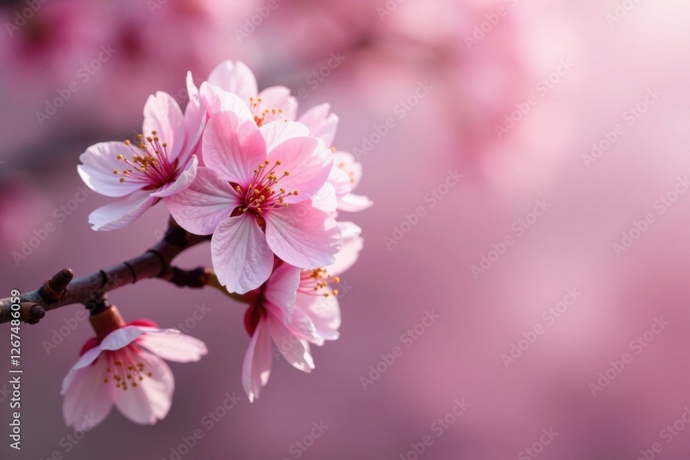 Spring blossoms on blooming cherry tree, white, tree, flowers Spring blossoms on blooming cherry tree, white, tree, flowers