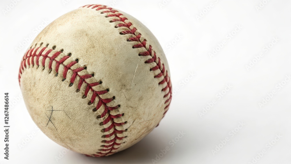 Used Baseball Ball Used Baseball Ball