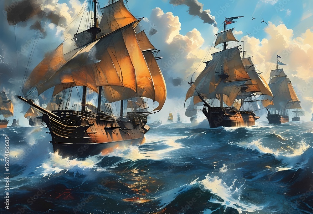 Obraz premium warfare battlefield