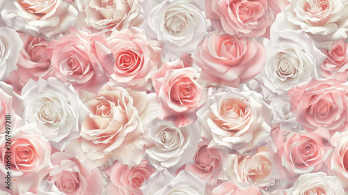 pink roses background