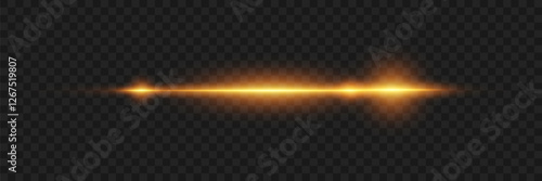 Beautiful light flashes. Light effect of lines. Vector illustration