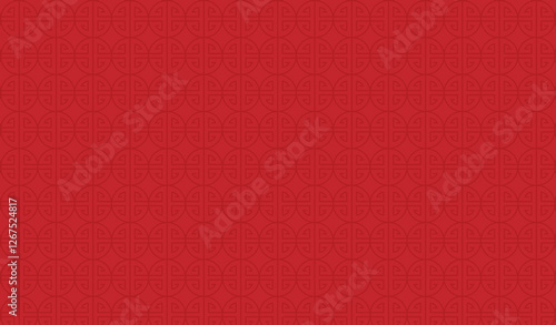 Chinese Red Pattern Background for wallpaper or backdrop