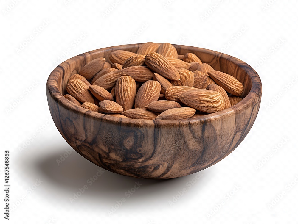 bowl of almonds bowl of almonds