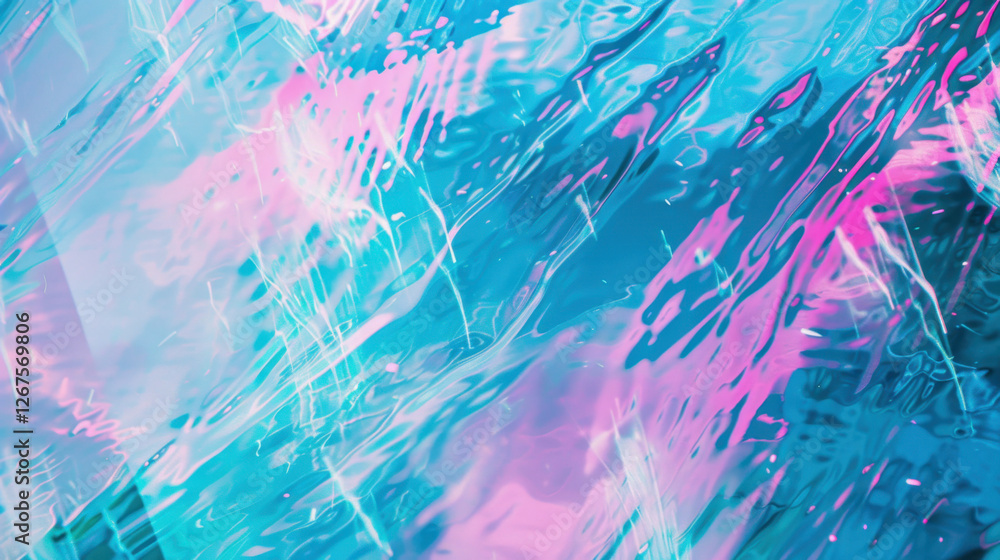 Obraz premium abstract watercolor background blue and pink
