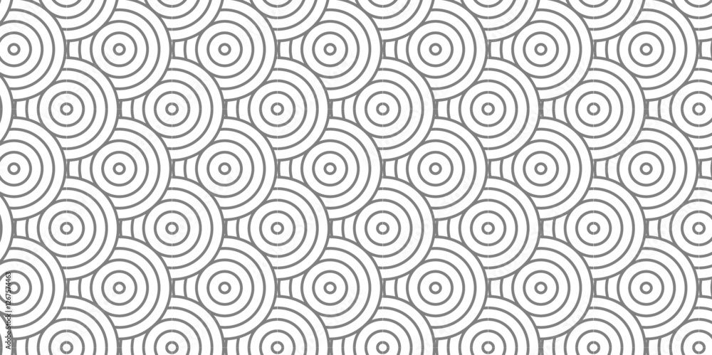 Overlapping Pattern with Transform Effect. Abstract Pattern wave lines gray spiral fabric vector white background. seamless fabric geomatics overlapping create retro line backdrop pattern.
Overlapping Pattern with Transform Effect. Abstract Pattern wave lines gray spiral fabric vector white background. seamless fabric geomatics overlapping create retro line backdrop pattern.