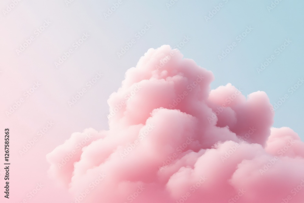 pink cloud formation against a pastel sky pink cloud formation against a pastel sky