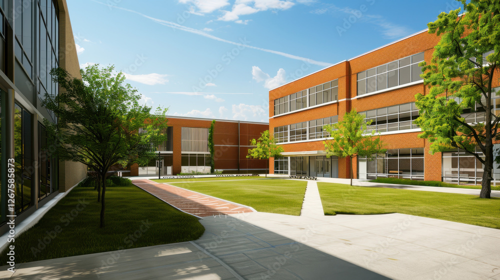 public school high school building public school high school building