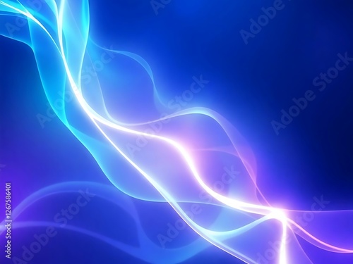 Abstract blue background.