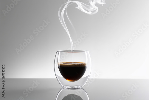 hot hot coffee glass 