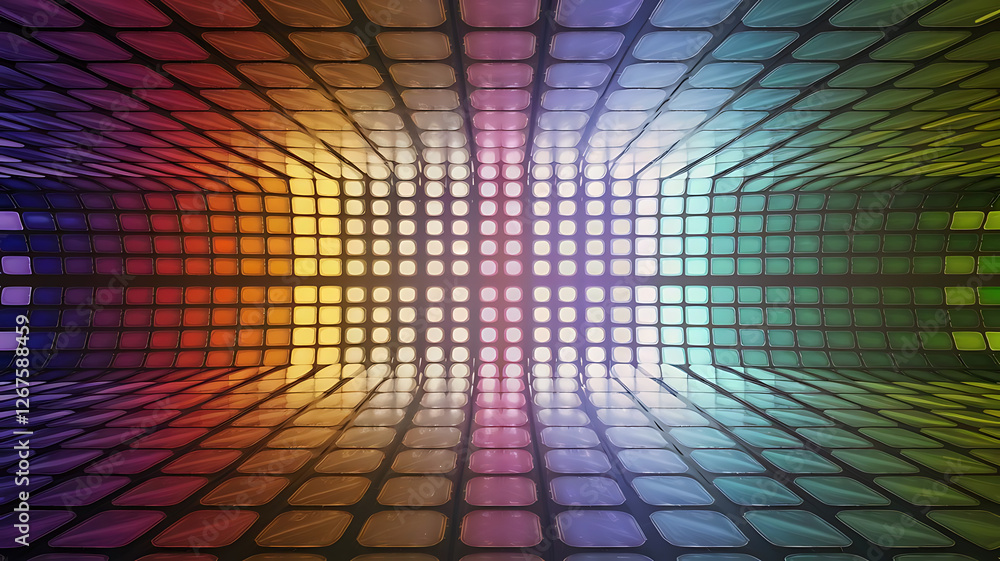 abstract background with colorful squares abstract background with colorful squares