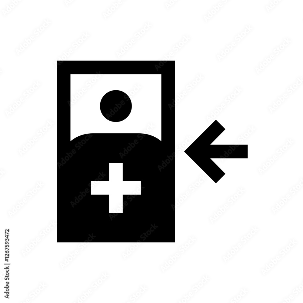 Obraz premium Add Patient