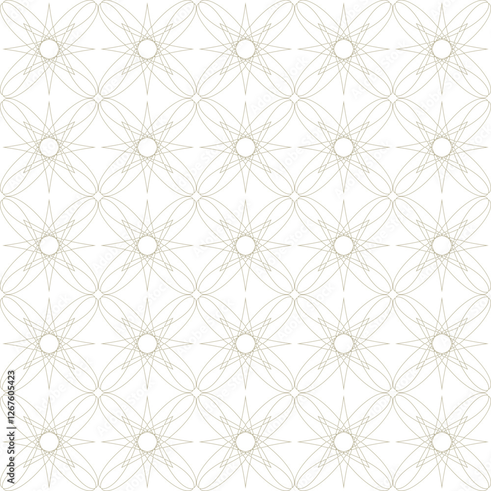 Seamless vector pattern with fine lines. Monochrome illustration for printing, packaging, background, web design, engraving, wallpaper, textiles,wallpaper